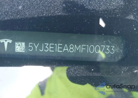 2021 Tesla Model 3 Standard Range Plus Rear-Wheel Drive from USA, damaged, VIN 5YJ3E1EA8MF100733